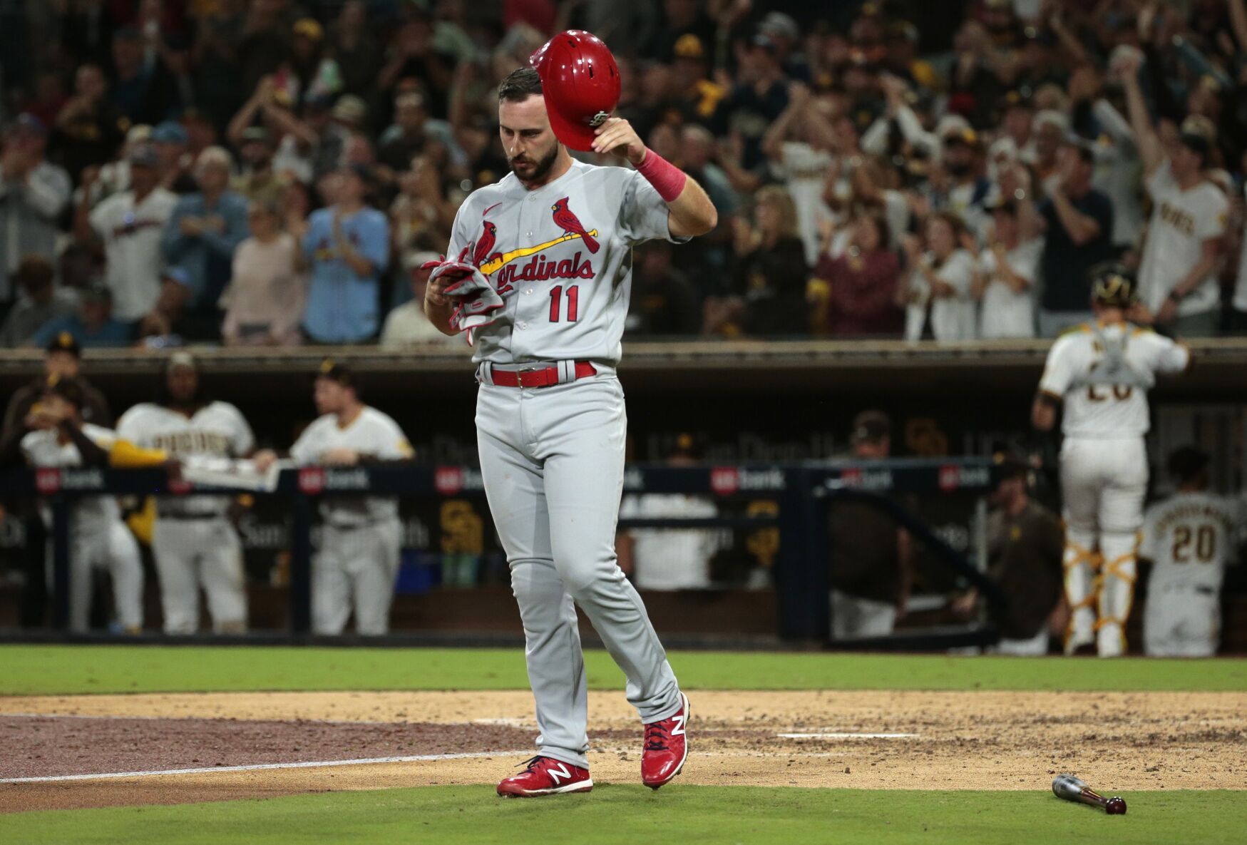 Cardinals lose 1-0 to Padres